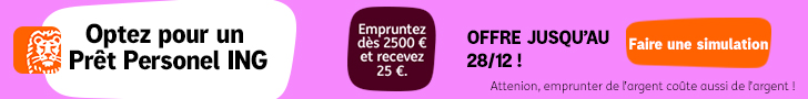 ING prêt personnel